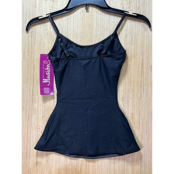 Illusion- Women's Cami Waist Trainer Tummy Control Body Shaper Camisole Tank Top - Picture 2 of 11